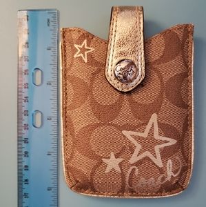 Coach Cellphone / Business Card Holder